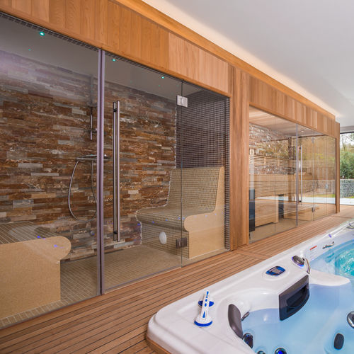 Dampfbad mit integrierter Dusche - CHALEUR DE LUXE - Alpha Wellness Sensations