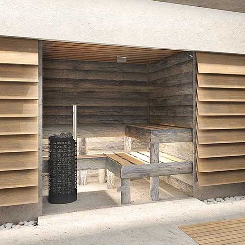 Infrarotsauna - KELO LINE - Cleopatra World of Wellness - für Privatgebrauch / für Gewerbegebrauch / Holz