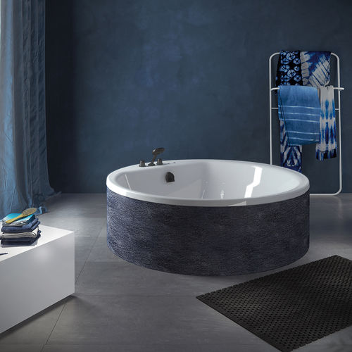 Ovale Badewanne - PREMIUM LINE - Cleopatra World of Wellness - für Eckeinbau / rund / freistehend