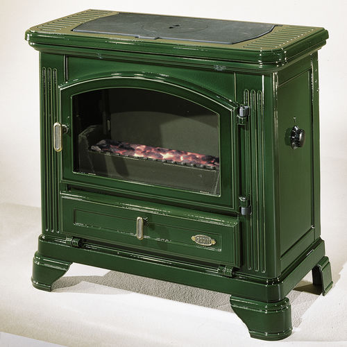 Holz-Kaminofen - JURASSIEN - GODIN export - Holzkohle / 5 kW...10 kW / Multibrennstoff