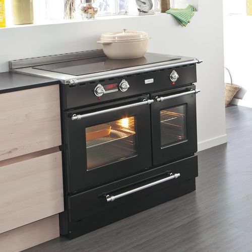 Gasherd - PRINCESSE - GODIN export - elektrisch / Induktion / mit integriertem Dunstabzug