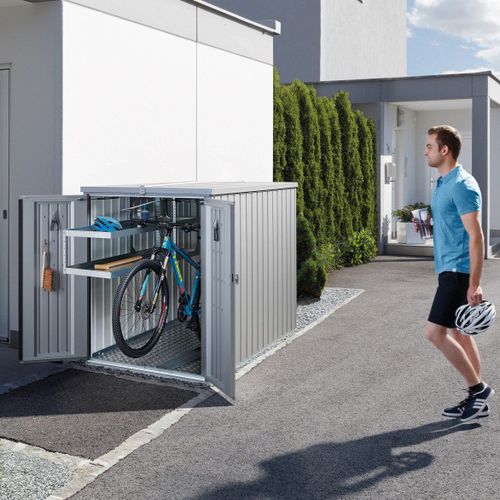 Stahl-Fahrradunterstand - MiniGarage - Biohort GmbH - für öffentliche Bereiche / für städtische Bereiche
