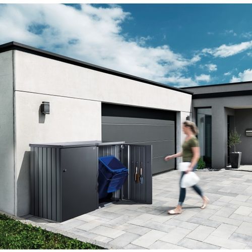 Mülltonnenbox für Privatgebrauch - Alex - Biohort GmbH - galvanisiertem Stahl