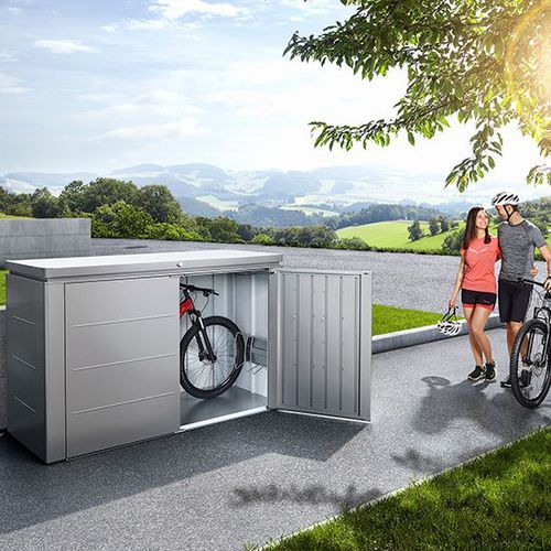 Fahrradunterstand / galvanisiertem Stahl - HighBoard - Biohort GmbH - für öffentliche Bereiche / für städtische Bereiche