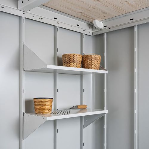 Wandmontiertes Regal - Neo - Biohort GmbH - modern / galvanisiertem Stahl / zerlegbar