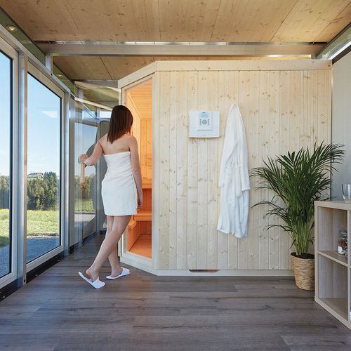 Finnische Sauna - Biohort GmbH - für Privatgebrauch / Fichte / für den Innenraum