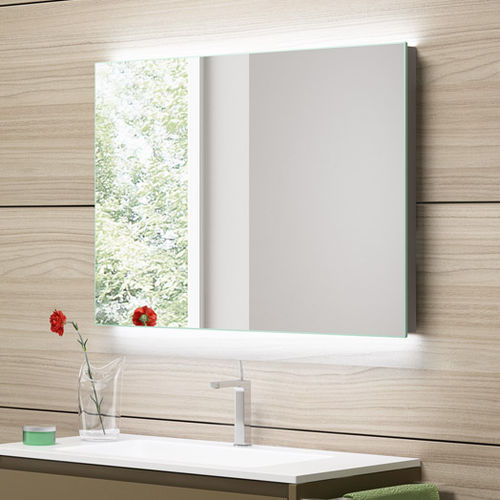 Wandmontierter Spiegel für Badezimmer - E75 - Uraldi - modern / rechteckig / quadratisch