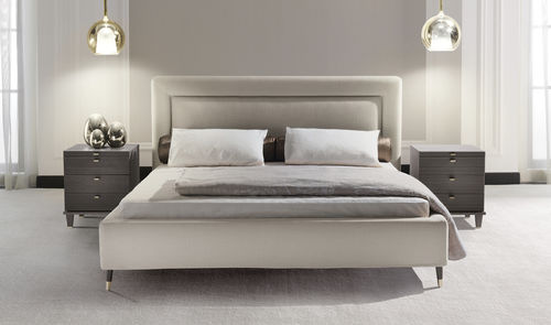 Doppelbett - RAMIRO - Opera contemporary - modern / Polster / gepolstertes Kopfteil