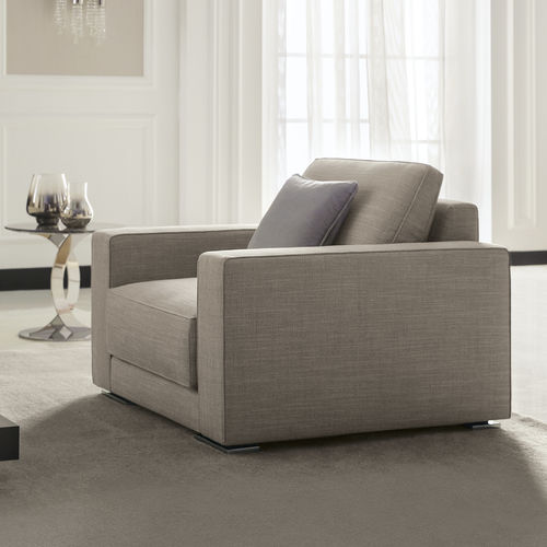 Moderner Sessel - WALTER - Opera contemporary - Stoff / beige / für Gewerbegebrauch