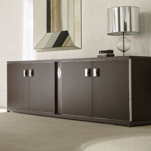 Modernes Sideboard - CALLIOPE - Opera contemporary - Holz / schwarz / braun
