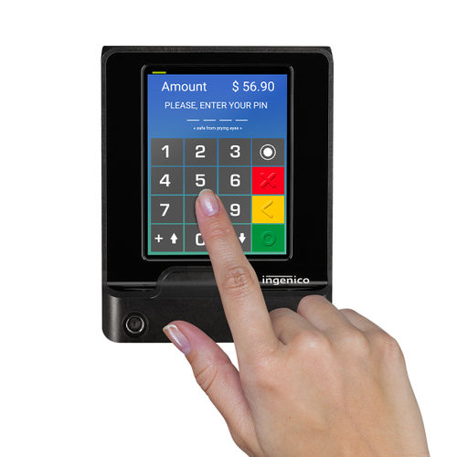 Selbstbedienungs-Zahlautomat - Self All-in-one - Cortina Atelier - mit Digitalanzeige / mit Touchscreen / kabellos