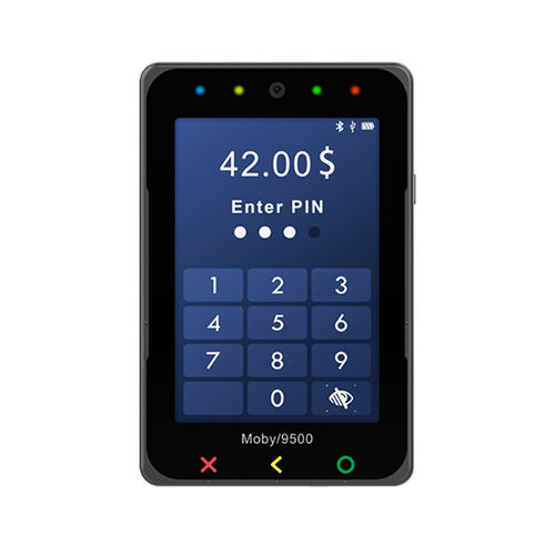 Chip-Kartenplotter - Moby/9500 - Cortina Atelier - Magnet / zum Bezahlen / Bluetooth