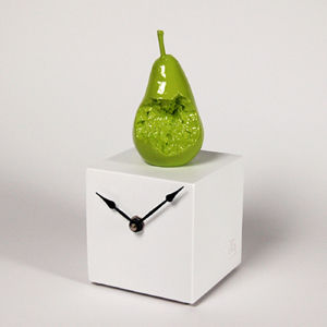 Uhr / originelles Design - PERA - Antartidee snc - Tisch / Analog / Harz