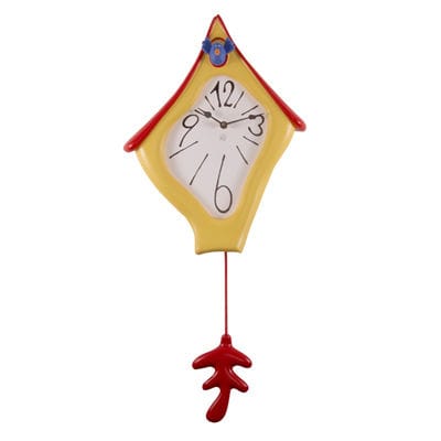 Uhr / originelles Design - MACCHECUCU' - Antartidee snc - wandmontiert / Harz / für den Innenraum