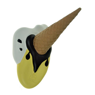 Garderobenhaken / originelles Design - GELATO - Antartidee snc - Harz / individuell