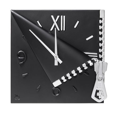 Moderne Uhr - HINGE - Antartidee snc - wandmontiert / Analog / Harz