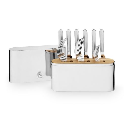 Edelstahl-Besteck - B02413299 - Argenteria Christofle srl - polierter Edelstahl / für Gewerbegebrauch / für Privatgebrauch