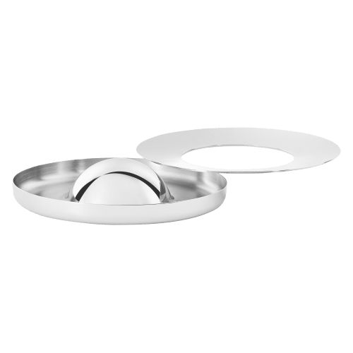 Edelstahl-Aschenbecher - B05952005 - Argenteria Christofle srl - für Außenbereich / für Privatgebrauch