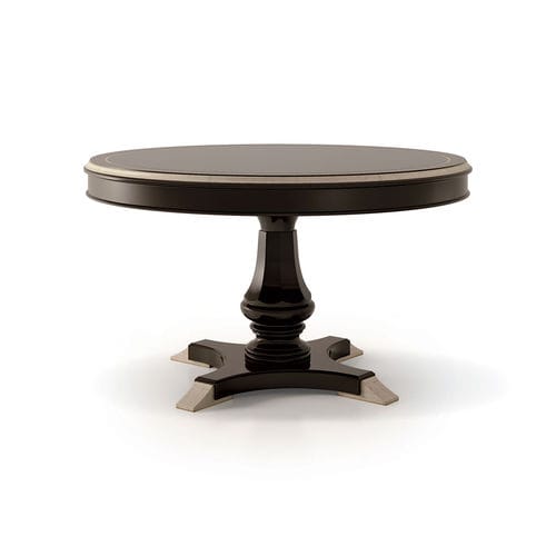Klassischer Tisch - ART. 6306 - CARPANESE HOME - Holz / Gestell aus Holz / rund