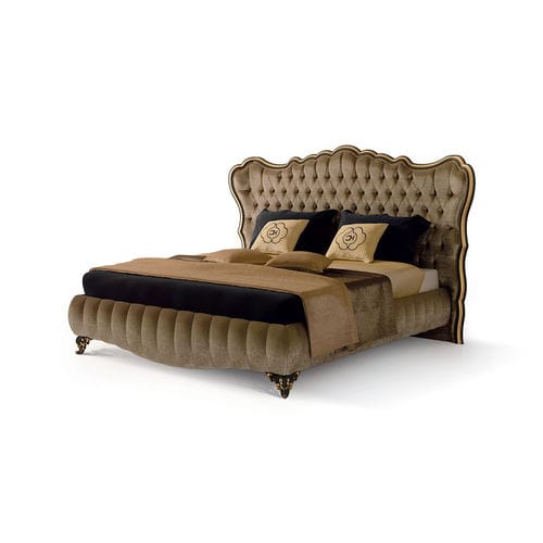 Doppelbett - ART. 6089 - CARPANESE HOME - Stil / Polster / Kopfteil