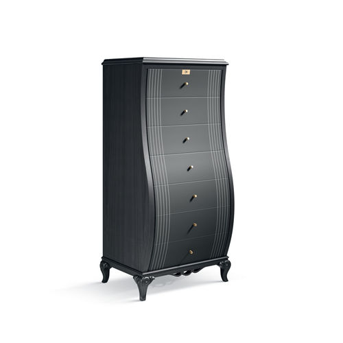 Klassischer Chiffonnier - ART. 5763 - CARPANESE HOME - Holz / schwarz