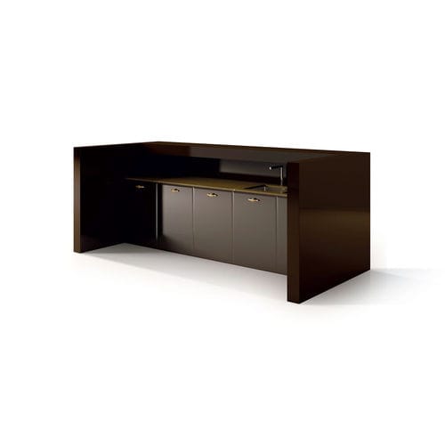 Bartheke - ART. 6101 - CARPANESE HOME - Holz / U-Rohr