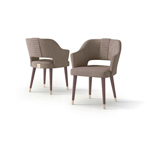 Moderner Stuhl - ART. 7909 - CARPANESE HOME - für den Innenraum / Stoff / Leder