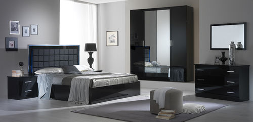 Doppelbett - AMBRA - Ben Company srl Industria Mobili - modern / Polster / gepolstertes Kopfteil