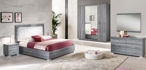 Doppelbett - NICOLE PADDED USA - Ben Company srl Industria Mobili - modern / Polster / Kopfteil