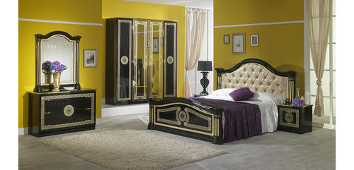 Doppelbett - SERENA - Ben Company srl Industria Mobili - modern / Polster / Kopfteil