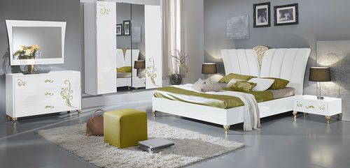 Doppelbett - Sofia - Ben Company srl Industria Mobili - Stil / Kopfteil / Nachttischen