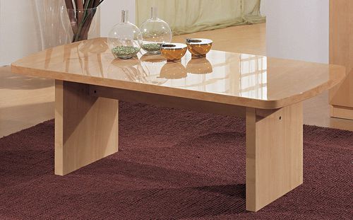 Moderner Couchtisch - ELENA - Ben Company srl Industria Mobili - Holz / Gestell aus Holz / kreisförmig