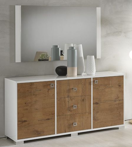 Modernes Sideboard - STELLA - Ben Company srl Industria Mobili - Weißeiche / mit Schubladen