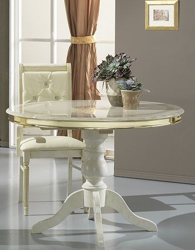 Stil-Esstisch - VENUS - Ben Company srl Industria Mobili - Holz / Gestell aus Holz / rund