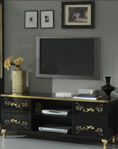 TV-Ständer / Stil - SOFIA - Ben Company srl Industria Mobili - Made in Italy / Holzfurnier / für Privatgebrauch
