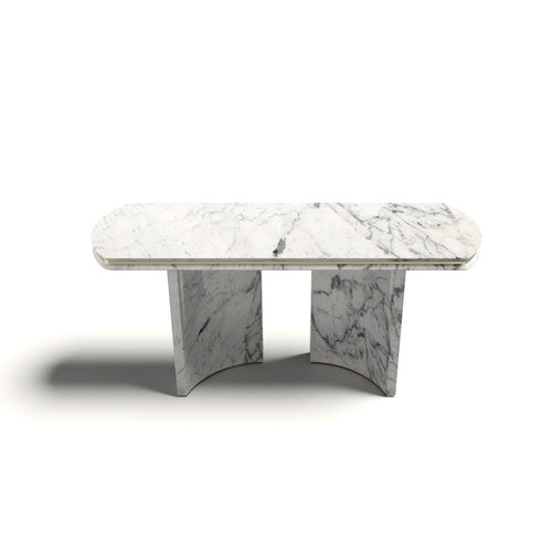 Moderner Konsolentisch - ERCOLE - Capital Collection - Marmor / Gestell aus Marmor / rechteckig