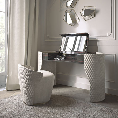 Moderner Schminktisch - JUBILEE - Capital Collection - Holz / Leder / Kunstleder