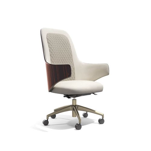 Moderner Bürostuhl - DIVA OFFICE XL W - Capital Collection - für den Innenraum / Holz / Polyurethanschaum