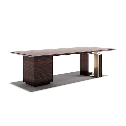 Bodenstehender Schreibtisch - TYCOON-L - Capital Collection - modern / Holz / gerade