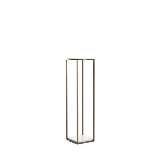 Moderner Säulenfuß - Montecarlo - Capital Collection - Metall / Marmor