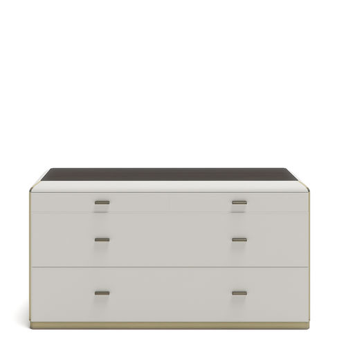 Moderne Kommode - Orion - Capital Collection - Holz / Leder / Marmor