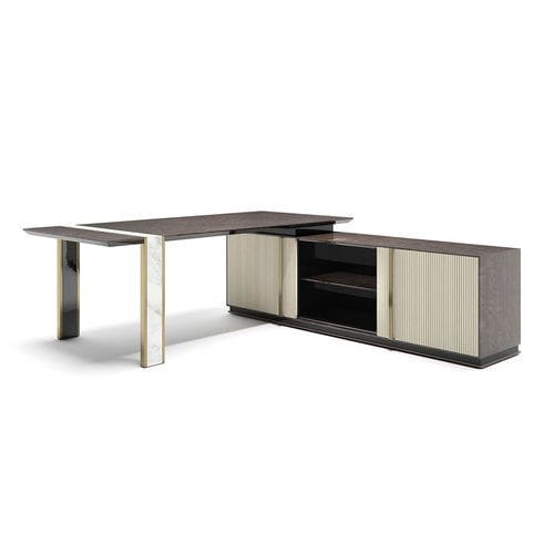 Chefschreibtisch - Lincoln XL - Capital Collection - bodenstehend / modern / Holz