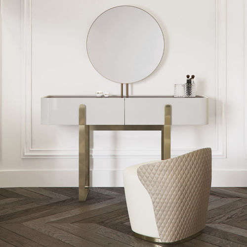 Moderner Konsolentisch - EDEN - Capital Collection - Holz / Gestell aus Stahl / rechteckig