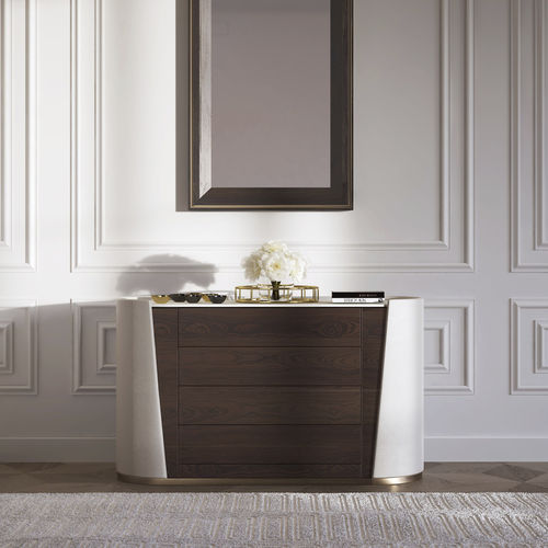 Moderne Kommode - MAJESTIC - Capital Collection - Holz / Metall / Marmor