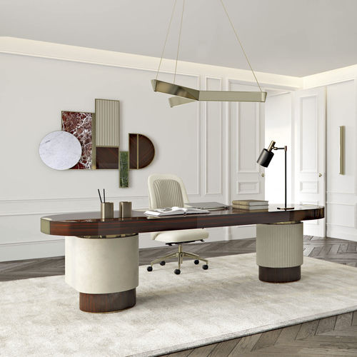 Chefschreibtisch - Olimpia - Capital Collection - bodenstehend / modern / Holz