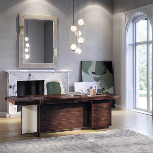 Chefschreibtisch - Mondrian - Capital Collection - bodenstehend / modern / Holz