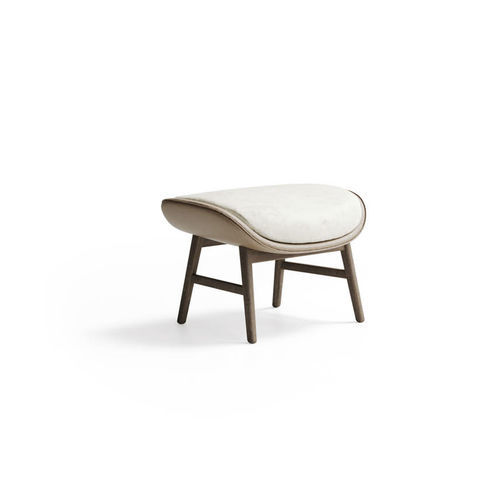 Modernes Sitzkissen - Dafne - Capital Collection - Stoff / Holz / beige