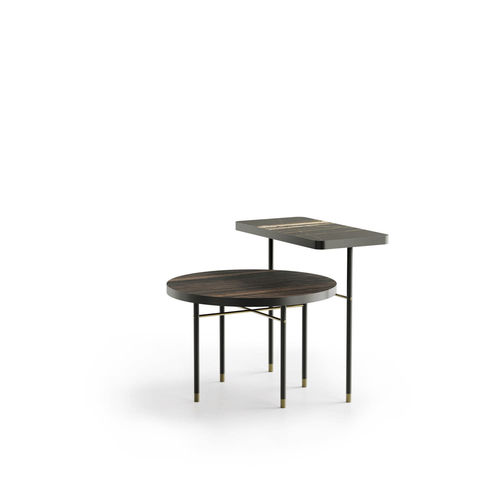 Moderner Beistelltisch - Parure - Capital Collection - Holz / Metall / Marmor