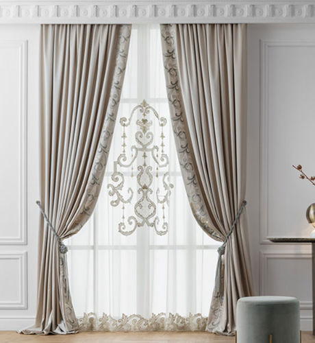 Motiv-Vorhang - PRESTIGE MODEL 04  - Chicca Orlando srl - Satin