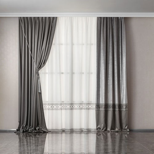 Vorhang mit geometrischen Motiven - VOGUE MODEL 16  - Chicca Orlando srl - Satin